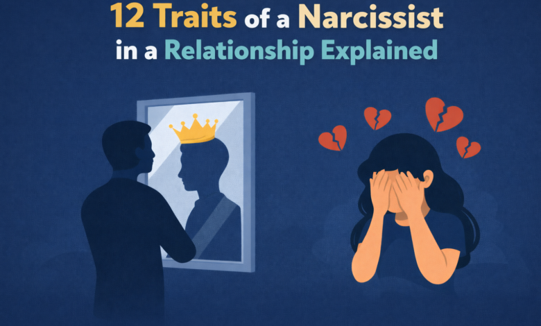 12 traits of a narcissist in a relationship, narcissistic relationship dynamics, relationship red flags, emotional abuse signs, toxic relationship patterns