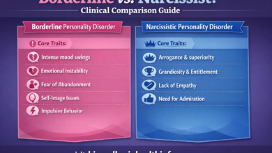 borderline vs narcissist, BPD vs NPD, emotional reactivity, interpersonal patterns, trauma history