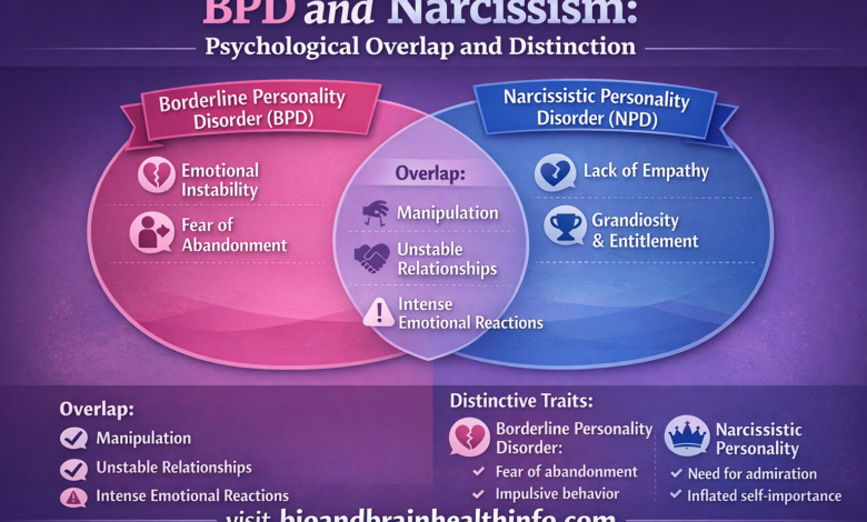 bpd and narcissism, cluster B personality, emotional regulation issues, personality disorder comparison, therapy approaches