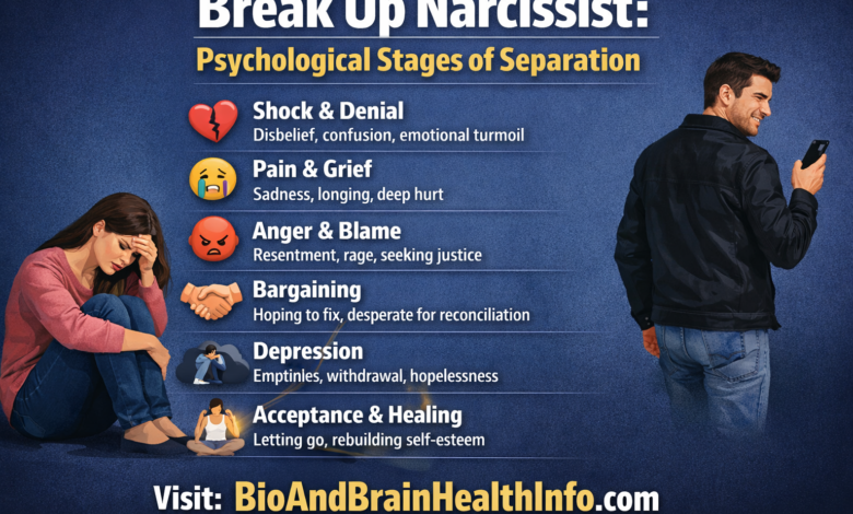 break up narcissist, trauma bond breakup, narcissistic discard phase, emotional withdrawal, recovery stages