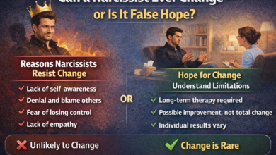 can a narcissist ever change, long-term therapy, emotional maturity, self-awareness narcissism, growth potential