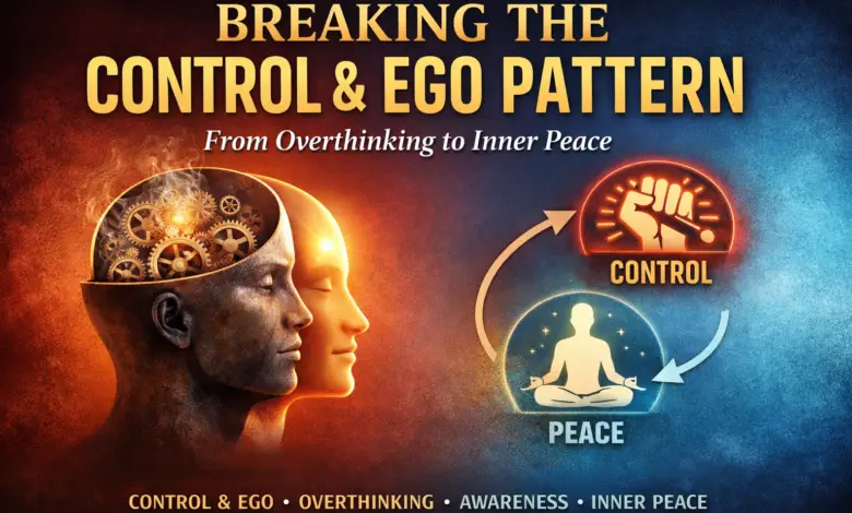 control and ego pattern showing need for control psychology, overthinking and control behavior, and control anxiety and mental pressure