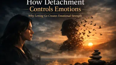 How detachment helps control emotions and improve emotional balance through awareness and self-regulation