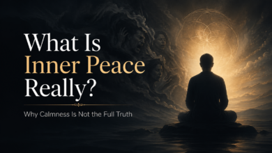 What is inner peace really meaning beyond calmness and emotional suppression
