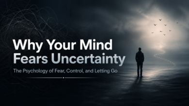 Why your mind fears uncertainty and how fear of uncertainty psychology explains anxiety, control, and letting go.