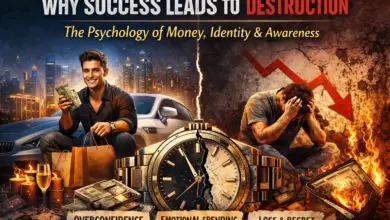 why success leads to self destruction showing overconfidence emotional spending and money loss psychology
